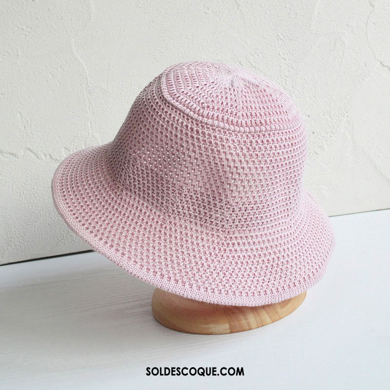 Casquette Chapeau Femme Creux Blanc Chapeau De Pêcheur Été Rouge En Ligne