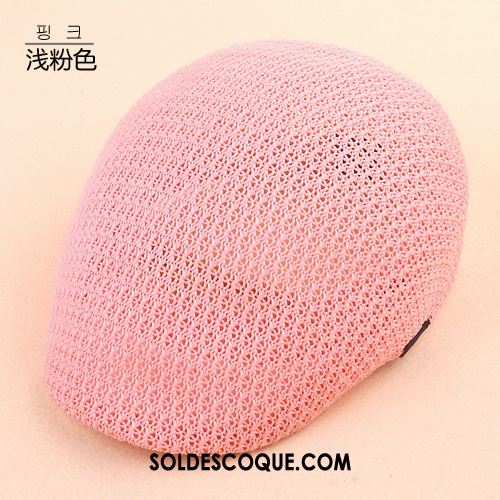 Casquette Chapeau Femme Crème Solaire All-match Engrener Été Respirant En Ligne