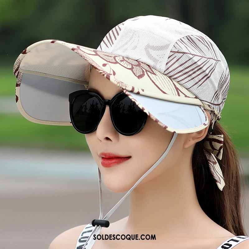 Casquette Chapeau Femme De Plein Air All-match Voyage Anti-uv Gros En Vente