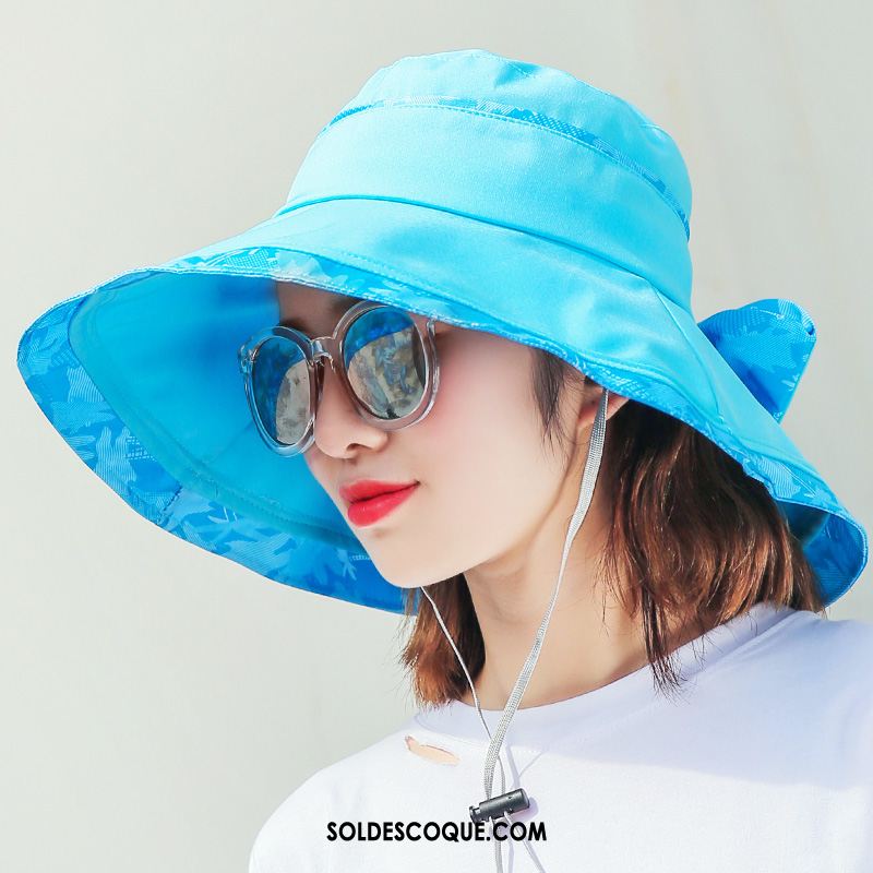 Casquette Chapeau Femme De Plein Air Été Arc Chapeau All-match Soldes