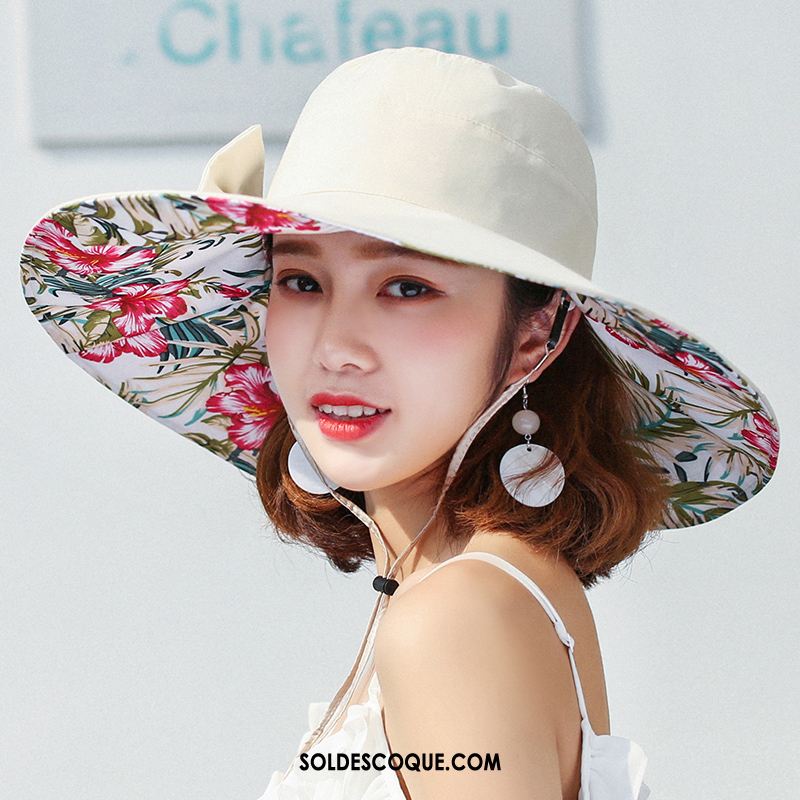 Casquette Chapeau Femme De Plein Air Été Arc Chapeau All-match Soldes