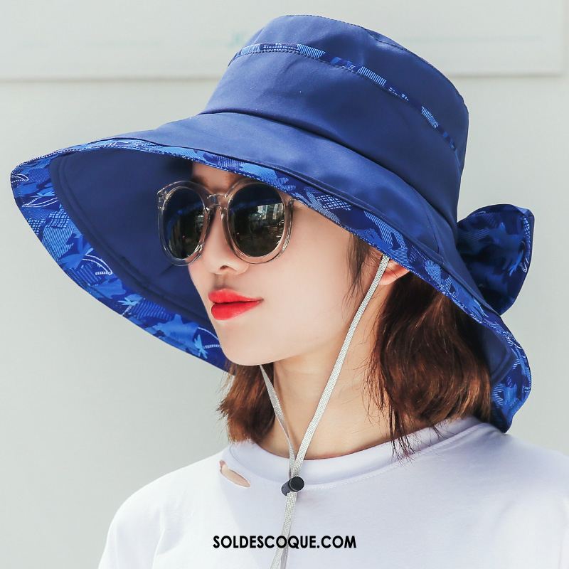 Casquette Chapeau Femme De Plein Air Été Arc Chapeau All-match Soldes