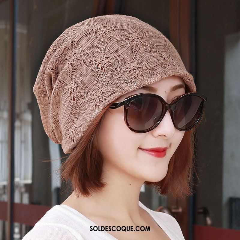 Casquette Chapeau Femme Gros Étanche Au Vent Fleur Chapeau Doux Pas Cher