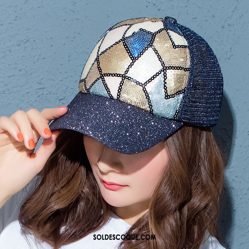 Casquette Chapeau Femme Hip Hop Casquette Tendance Rose Crème Solaire Soldes