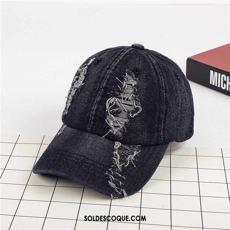 Casquette Chapeau Femme Loisir Rue Denim Lavé À L'eau Homme France