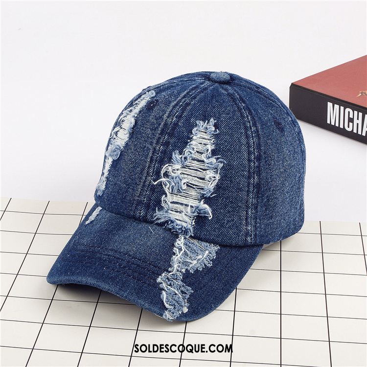 Casquette Chapeau Femme Loisir Rue Denim Lavé À L'eau Homme France