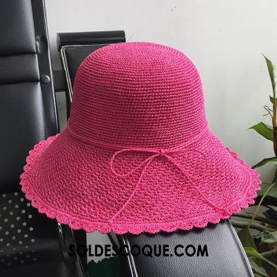 Casquette Chapeau Femme Ombre Crème Solaire Noir Chapeau De Soleil Plier Soldes