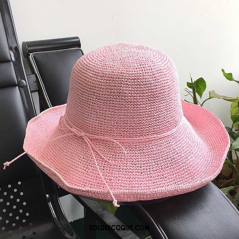 Casquette Chapeau Femme Ombre Crème Solaire Noir Chapeau De Soleil Plier Soldes