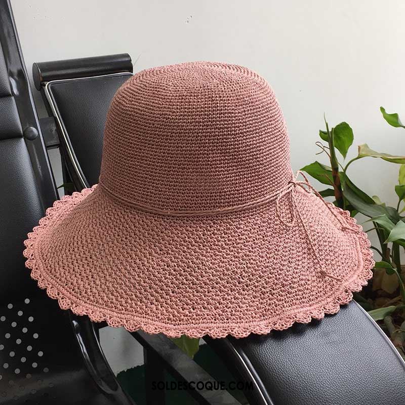 Casquette Chapeau Femme Ombre Crème Solaire Noir Chapeau De Soleil Plier Soldes