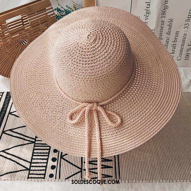 Casquette Chapeau Femme Ombre Crème Solaire Poudre Chapeau De Soleil All-match En Ligne