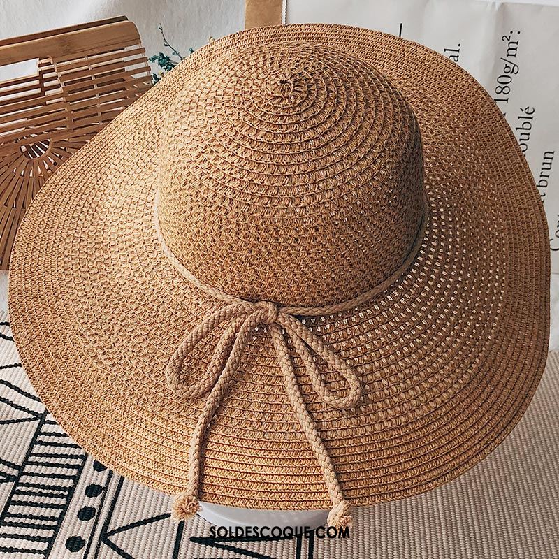 Casquette Chapeau Femme Ombre Crème Solaire Poudre Chapeau De Soleil All-match En Ligne