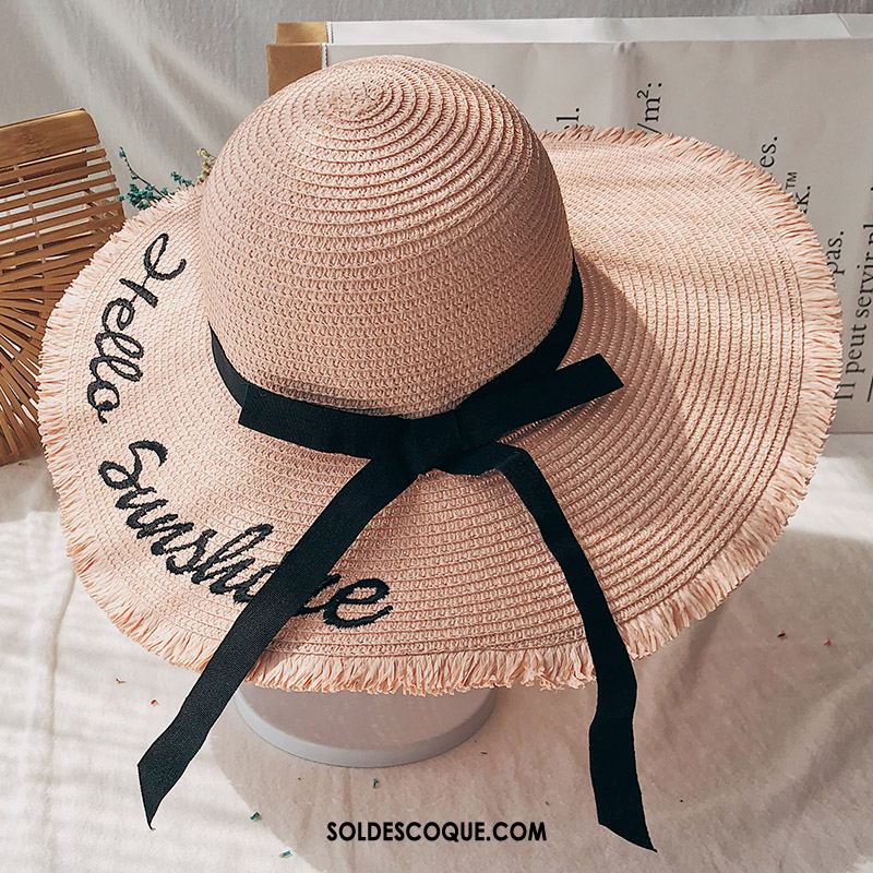 Casquette Chapeau Femme Ombre Crème Solaire Poudre Chapeau De Soleil All-match En Ligne