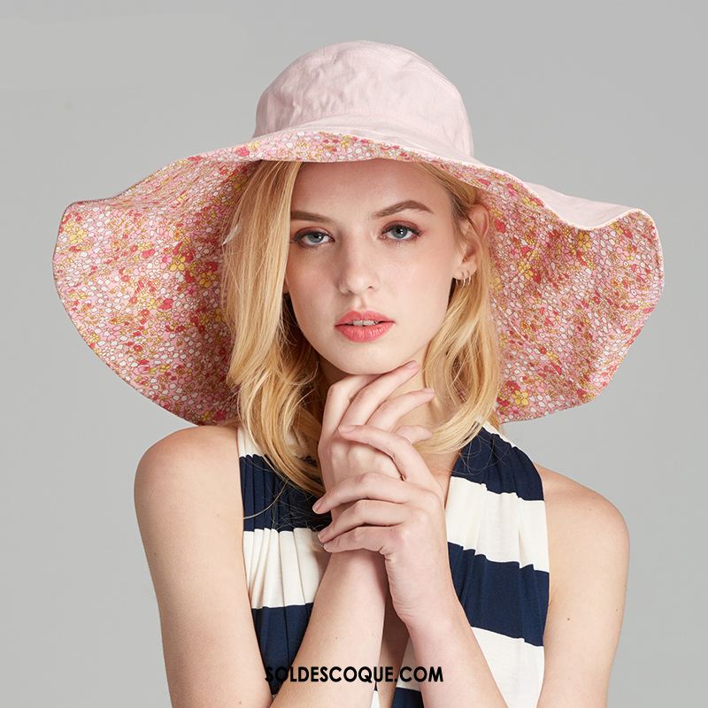 Casquette Chapeau Femme Petit Fleur Été Chapeau De Soleil Plage Soldes