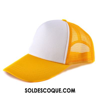 Casquette Chapeau Femme Réseau Jaune Groupe Tourisme Chapeau Pas Cher