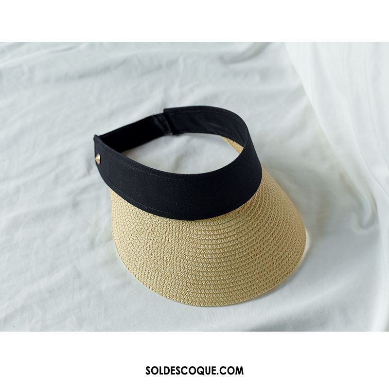 Casquette Chapeau Femme Vacances Réseau Chapeau De Soleil Voyage Rouge Pas Cher