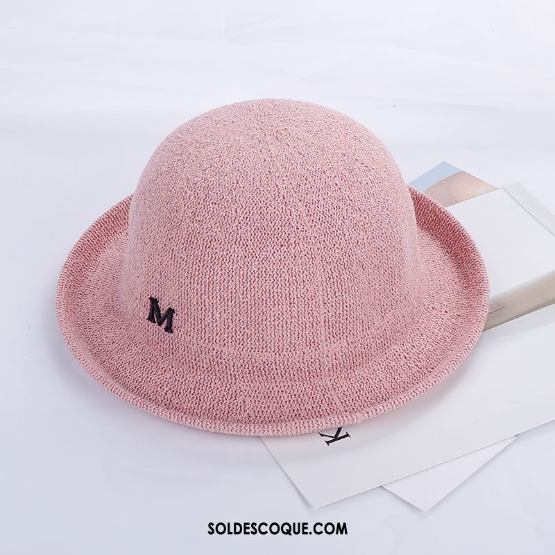 Casquette Chapeau Femme Été All-match Britanique Tendance Hiver Pas Cher