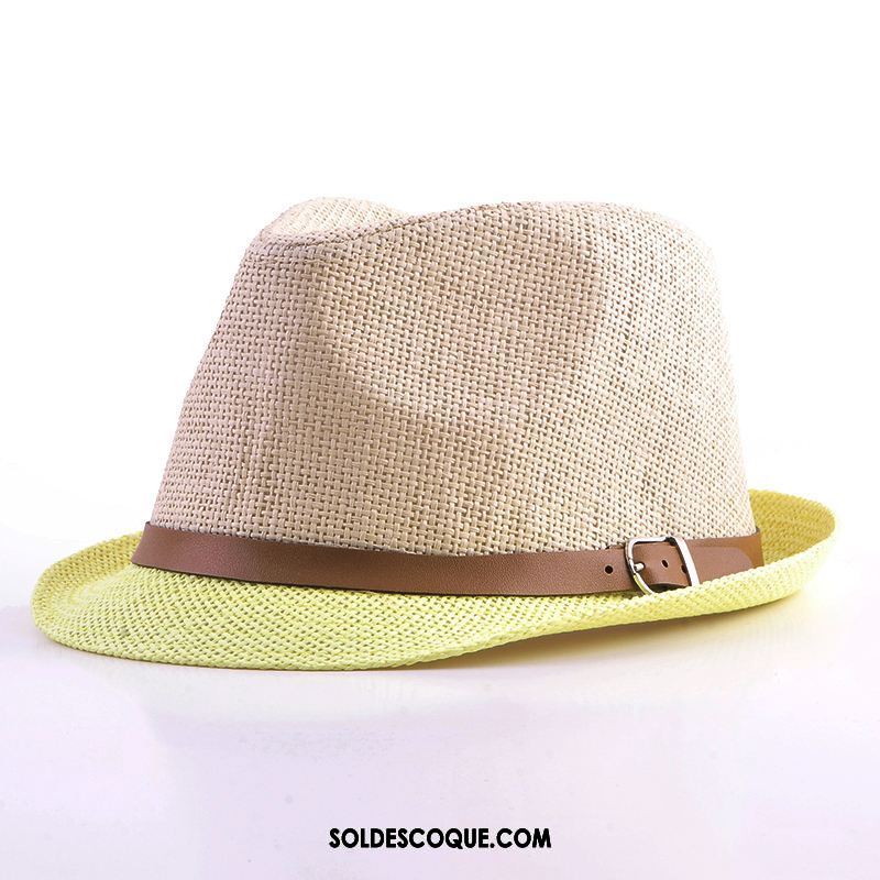 Casquette Chapeau Homme Britanique Ombre Mode Loisir Plage Pas Cher