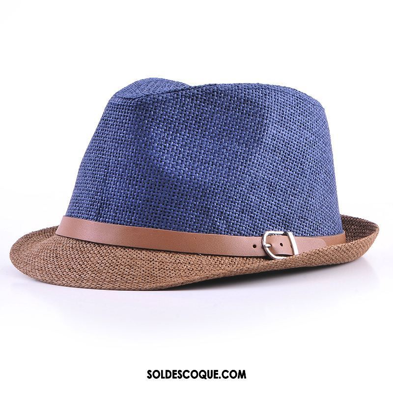 Casquette Chapeau Homme Britanique Ombre Mode Loisir Plage Pas Cher