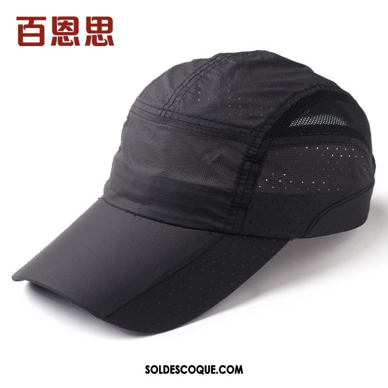 Casquette Chapeau Homme Casquette De Baseball Été Respirant Crème Solaire Bleu En Vente