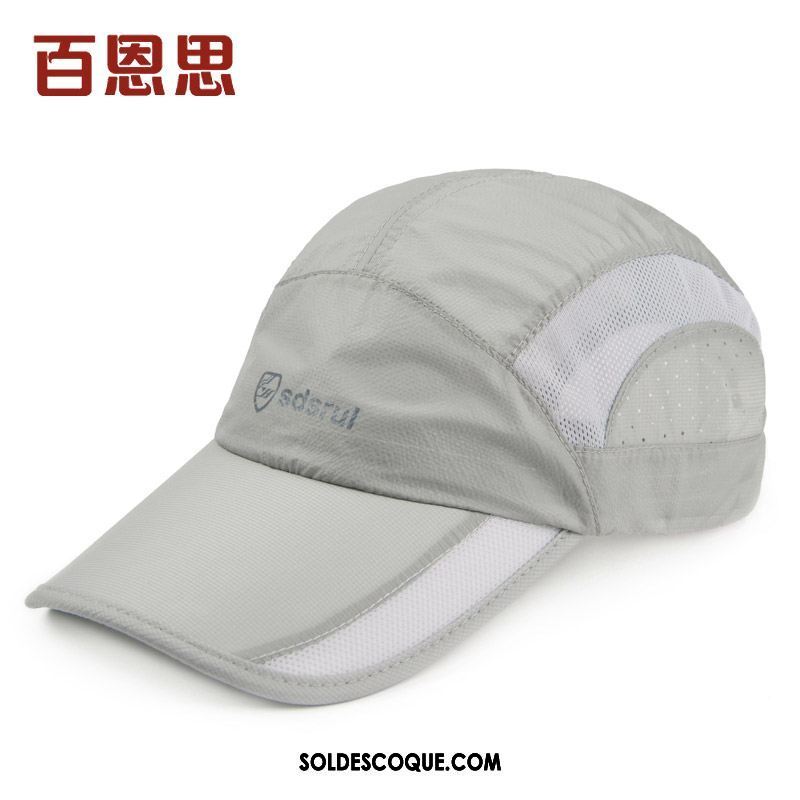 Casquette Chapeau Homme Casquette De Baseball Été Respirant Crème Solaire Bleu En Vente