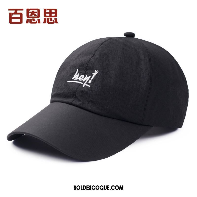 Casquette Chapeau Homme Casquette De Baseball Été Respirant Crème Solaire Bleu En Vente