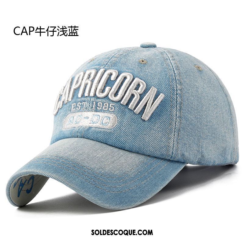 Casquette Chapeau Homme Casquette Denim Printemps Modèles Féminins Loisir En Vente