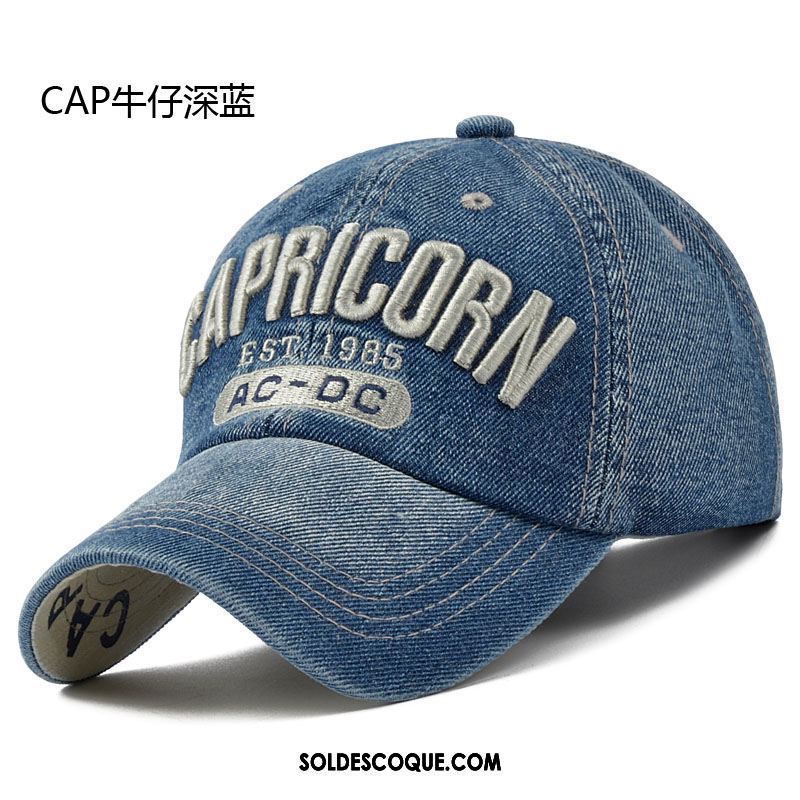 Casquette Chapeau Homme Casquette Denim Printemps Modèles Féminins Loisir En Vente