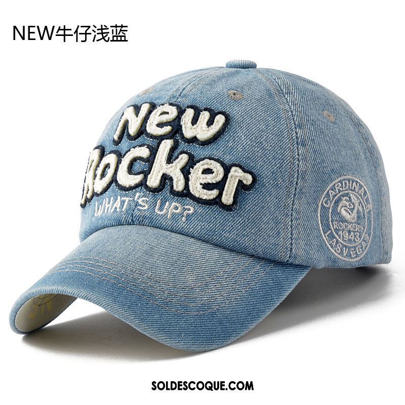 Casquette Chapeau Homme Casquette Denim Printemps Modèles Féminins Loisir En Vente