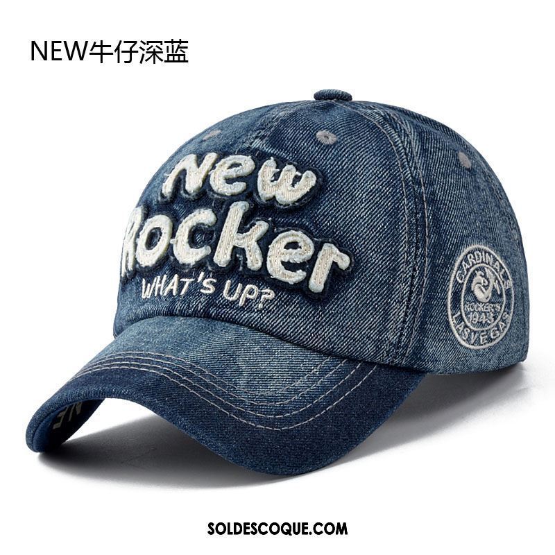 Casquette Chapeau Homme Casquette Denim Printemps Modèles Féminins Loisir En Vente