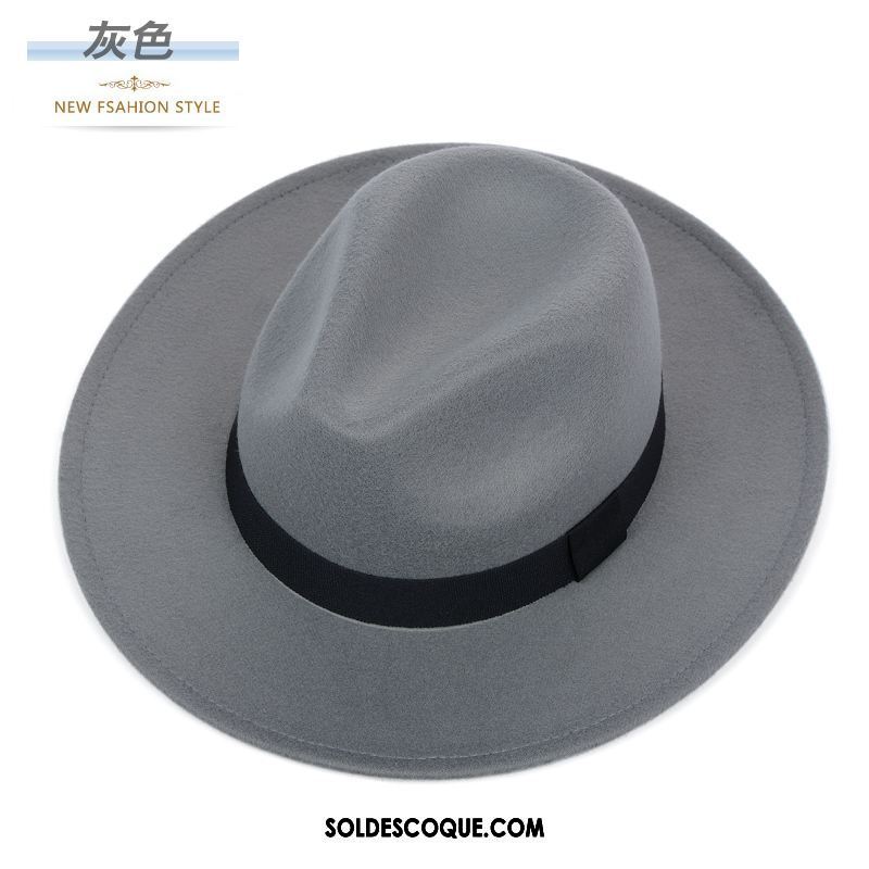 Casquette Chapeau Homme Chapeau Britanique Femme Gros Le Jazz Soldes