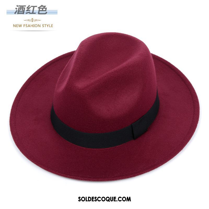 Casquette Chapeau Homme Chapeau Britanique Femme Gros Le Jazz Soldes