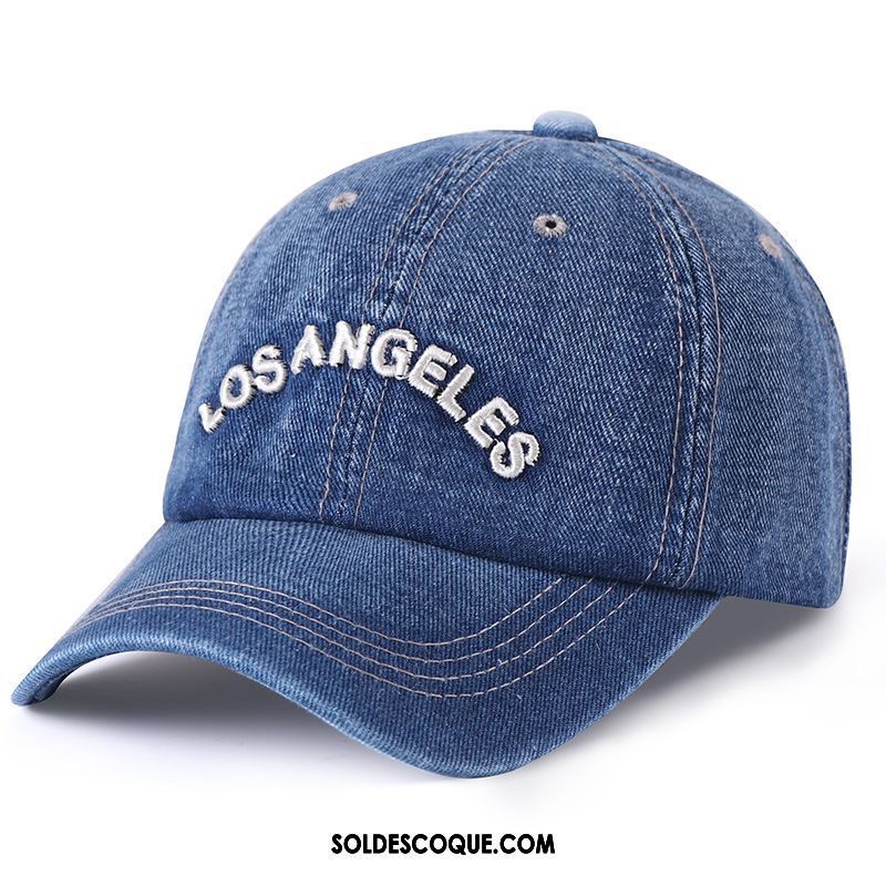 Casquette Chapeau Homme Chapeau Casquette De Baseball Ombre Bleu Simple En Vente