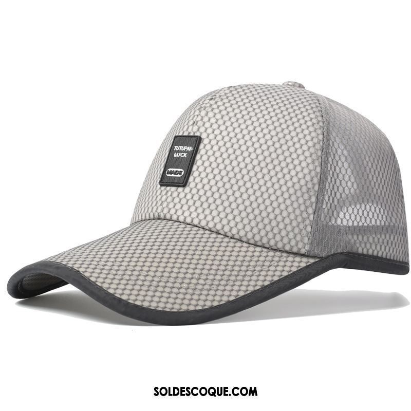 Casquette Chapeau Homme Chapeau De Pêche Blanc Chapeau De Soleil Ombre De Plein Air Soldes