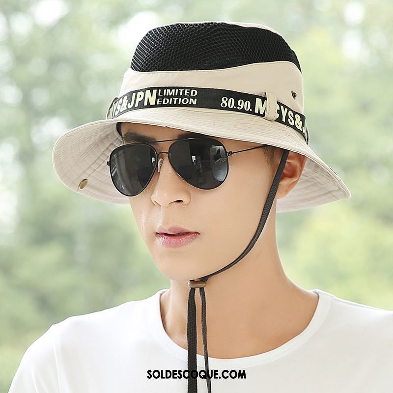 Casquette Chapeau Homme Chapeau De Pêche Escalade Crème Solaire Chapeau De Pêcheur Été Soldes