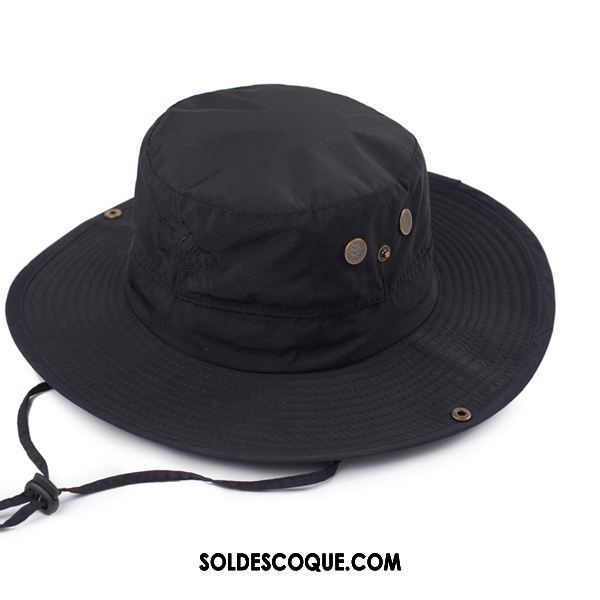 Casquette Chapeau Homme Chapeau De Pêche Escalade De Plein Air Ombre Crème Solaire En Vente