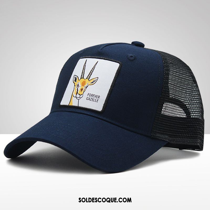 Casquette Chapeau Homme Chapeau De Soleil Casquette Mode Casquette De Baseball Noir Pas Cher