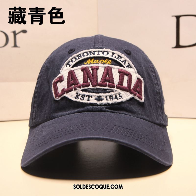 Casquette Chapeau Homme Chapeau De Soleil De Plein Air Tendance Loisir Casquette De Baseball Soldes