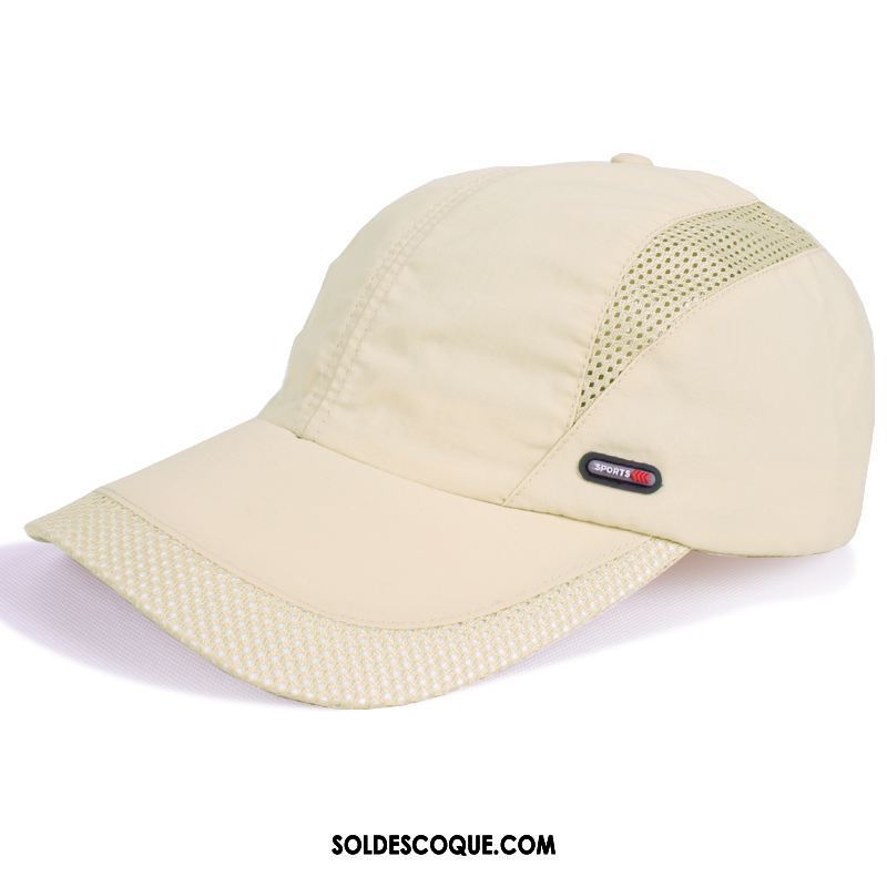 Casquette Chapeau Homme Chapeau De Soleil Ombre Rapide À Sécher Crème Solaire Respirant Pas Cher