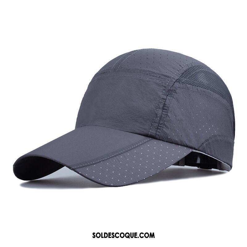 Casquette Chapeau Homme Crème Solaire Ombre De Plein Air Respirant Bleu En Ligne