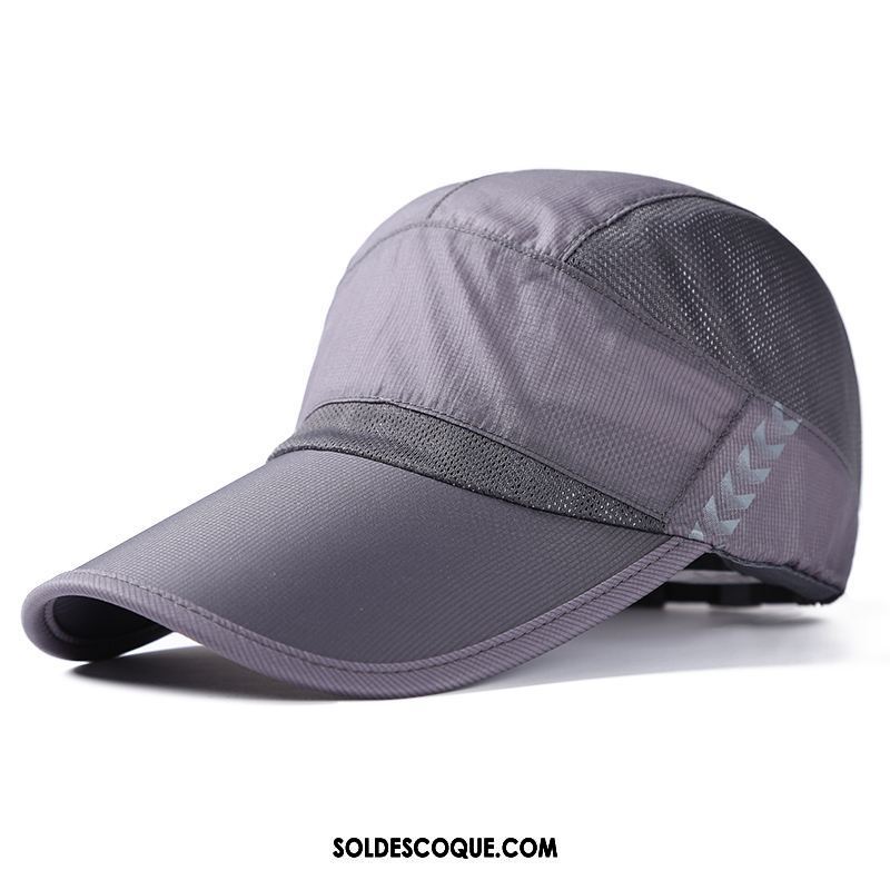 Casquette Chapeau Homme Crème Solaire Ombre De Plein Air Respirant Bleu En Ligne