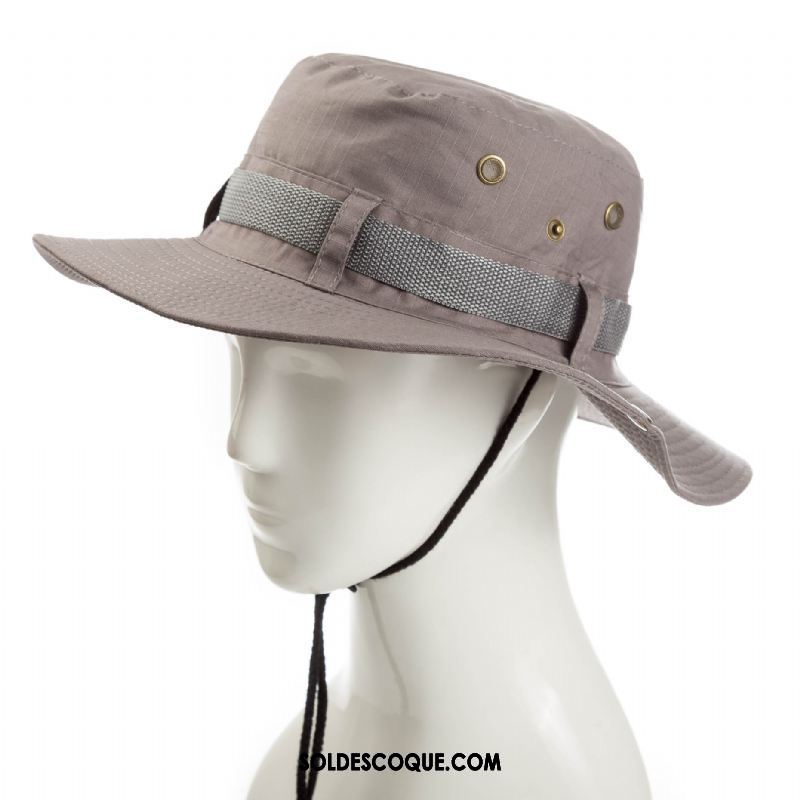 Casquette Chapeau Homme De Plein Air Chapeau De Pêcheur Crème Solaire Anti-uv Gros En Vente