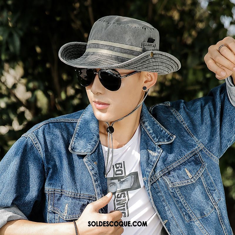 Casquette Chapeau Homme De Plein Air Jeunesse Ombre Été Denim Pas Cher