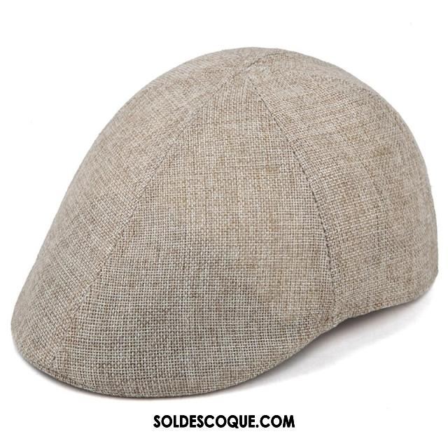 Casquette Chapeau Homme De Plein Air Milieu Bien Gris Loisir Soldes