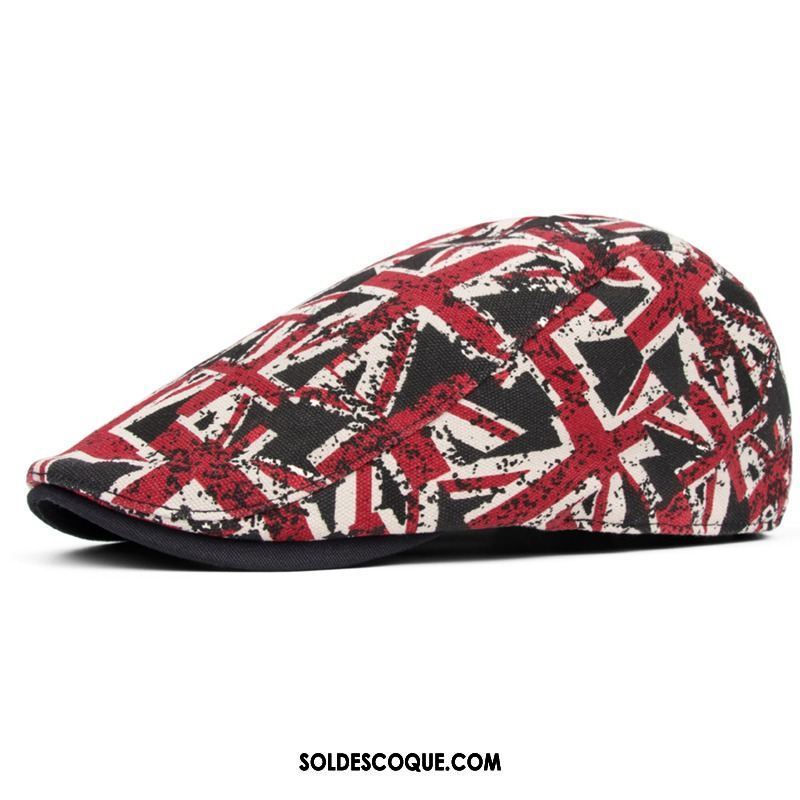 Casquette Chapeau Homme Fleur Art Milieu Nation Noir Pas Cher