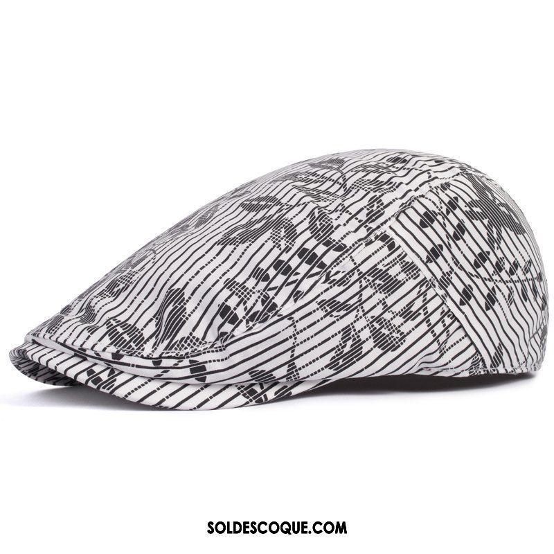 Casquette Chapeau Homme Fleur Art Milieu Nation Noir Pas Cher