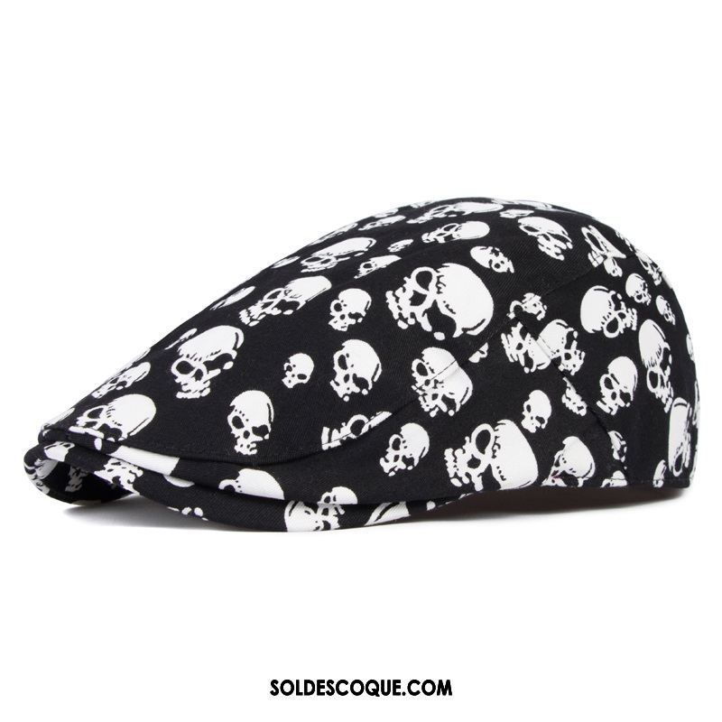 Casquette Chapeau Homme Fleur Art Milieu Nation Noir Pas Cher