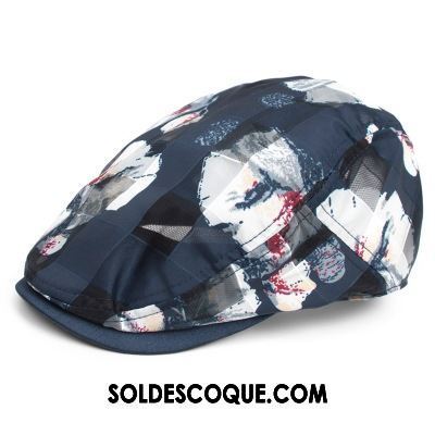 Casquette Chapeau Homme Fleur Art Milieu Nation Noir Pas Cher