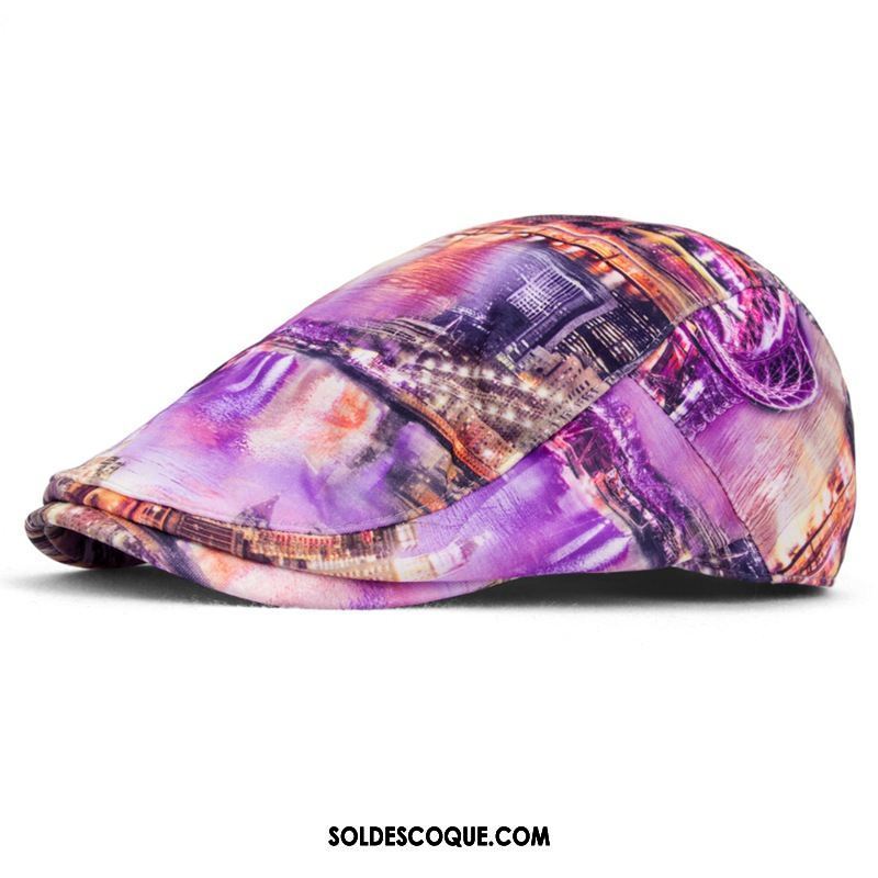 Casquette Chapeau Homme Fleur Art Milieu Nation Noir Pas Cher