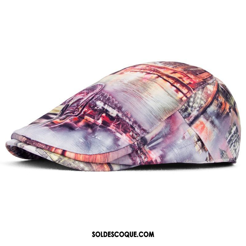 Casquette Chapeau Homme Fleur Art Milieu Nation Noir Pas Cher