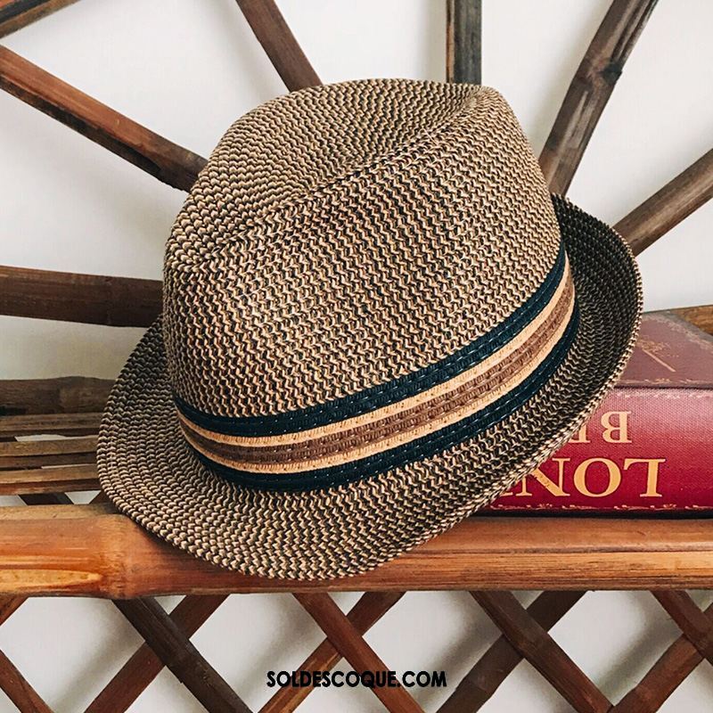 Casquette Chapeau Homme Marine Crème Solaire Le Jazz Chapeau Chapeau De Paille France